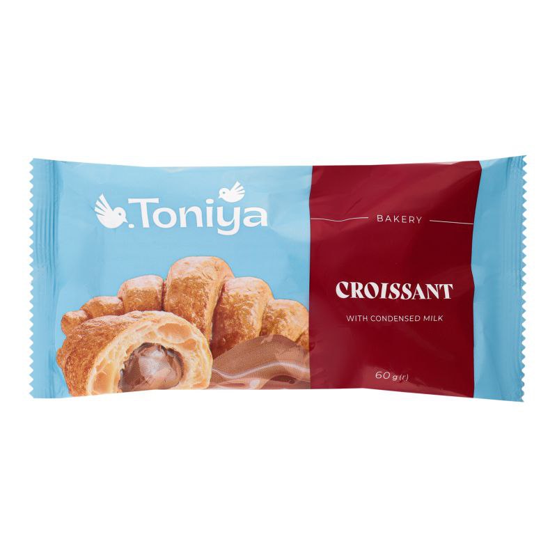 Круасан Toniya Згущене молоко 60г